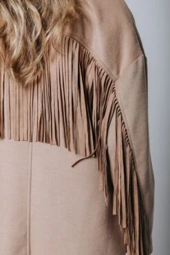 Colourful Rebel Koko Wool Fringe Coat - M -ONLY Winkel 800x1200 1025