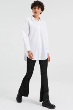 WE Fashion Dames Flared Legging Met Glitter -ONLY Winkel 800x1200 1086