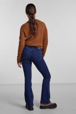 PIECES PCPEGGY FLARED HW JEANS DB NOOS BC Dames Jeans - Maat S -ONLY Winkel 800x1200 1108