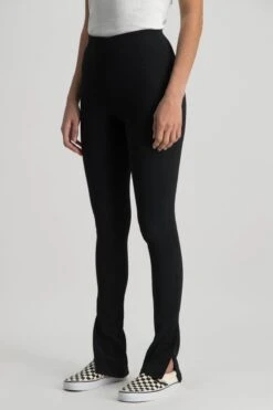 Colourful Rebel Ziva Slit Broek Zwart Dames - Skinny Fit - Polyester - S -ONLY Winkel 800x1200 1121