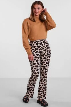 Pieces Broek PCNALA Flared Leo Print -ONLY Winkel 800x1200 1195