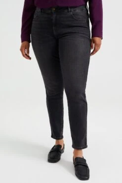 WE Fashion Dames Mid Rise Skinny Jeans Met Stretch - Curve -ONLY Winkel 800x1200 1199