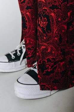 Colourful Rebel Darcy Big Flower Slit Peached Flare Pants - M 7 Colourful Rebel Darcy Big Flower Slit Peached Flare Pants - M -ONLY Winkel 800x1200 1209