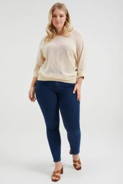 WE Fashion Dames High Rise Skinny Jeans Met Stretch - Curve 9 WE Fashion Dames High Rise Skinny Jeans Met Stretch - Curve -ONLY Winkel 800x1200 1244