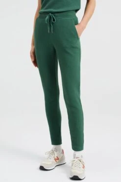 WE Fashion Dames Slim Fit Sweatpants Met Structuur -ONLY Winkel 800x1200 1249