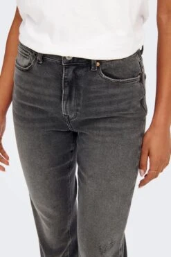 Only Jeans Onlemily Stretch Hw St Ank Cro614 N 15259634 Dark Grey Denim Dames Maat - W26 X L34 -ONLY Winkel 800x1200 1258