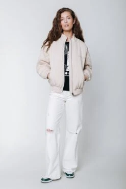 Colourful Rebel Weidy Jas Beige Dames - Katoen - M -ONLY Winkel 800x1200 211