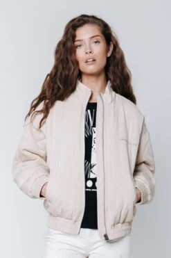 Colourful Rebel Weidy Jas Beige Dames - Katoen - M -ONLY Winkel 800x1200 217