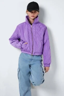 NOISY MAY NMZIGGY LS QUILT BOMBER JACKET DD Dames Bomberjack - Maat S -ONLY Winkel 800x1200 293