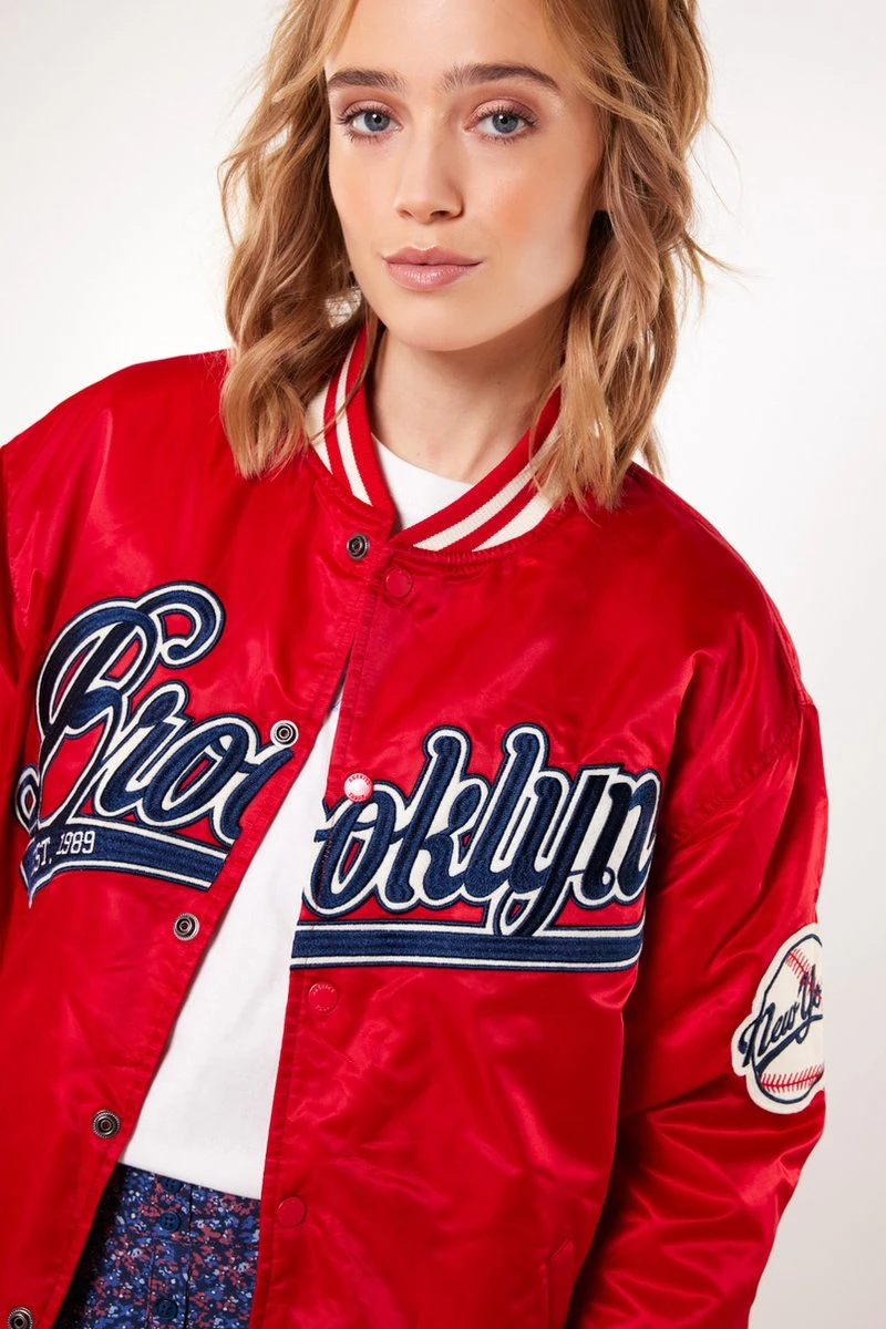 America Today Joan - Dames Bomberjack - Maat M 5 America Today Joan - Dames Bomberjack - Maat M - Afbeelding 3