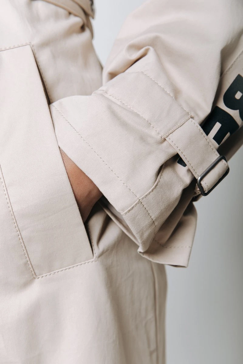 Colourful Rebel Kaia Trench Coat - Maat XXL 8 Colourful Rebel Kaia Trench Coat - Maat XXL - Afbeelding 6