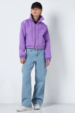NOISY MAY NMZIGGY LS QUILT BOMBER JACKET DD Dames Bomberjack - Maat L -ONLY Winkel 800x1200 345