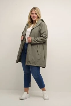 Kaffe Curve KCtappa Coat Dames Jas - Maat 50 -ONLY Winkel 800x1200 362