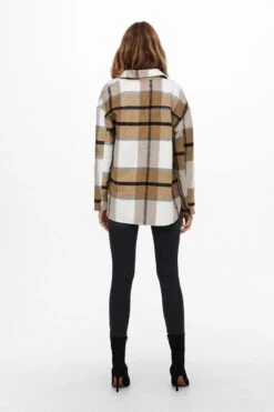 Only Jas Onlmaci L/s Check Shacket Cc Pnt 15232449 Cloud Dancer Dames Maat - XL -ONLY Winkel 800x1200 379