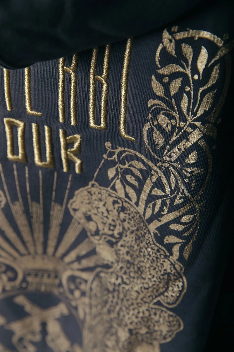 Colourful Rebel CLRFL RBL Tour Hoodie Grijs Dames - Oversized Fit - Polyester - S 4 Colourful Rebel CLRFL RBL Tour Hoodie Grijs Dames - Oversized Fit - Polyester - S - Afbeelding 2