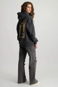 Colourful Rebel CLRFL RBL Tour Hoodie Grijs Dames - Oversized Fit - Polyester - S 22 Colourful Rebel CLRFL RBL Tour Hoodie Grijs Dames - Oversized Fit - Polyester - S -ONLY Winkel 800x1200 441