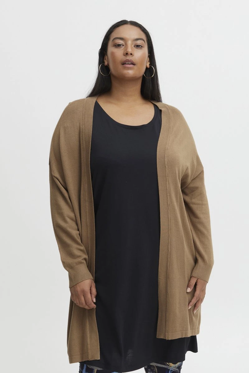 Fransa Plus FPBLUME CAR 1 Dames Vest - Maat 50/52 5 Fransa Plus FPBLUME CAR 1 Dames Vest - Maat 50/52 - Afbeelding 3