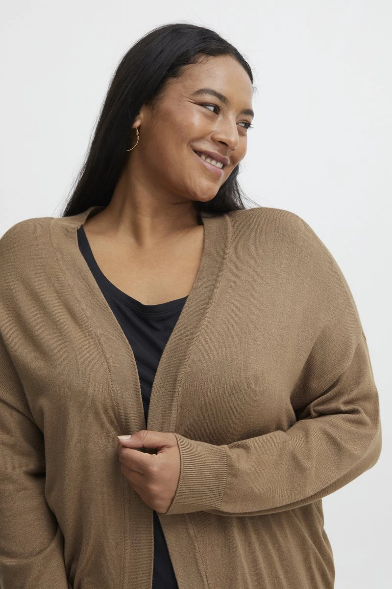 Fransa Plus FPBLUME CAR 1 Dames Vest - Maat 50/52 7 Fransa Plus FPBLUME CAR 1 Dames Vest - Maat 50/52 - Afbeelding 5