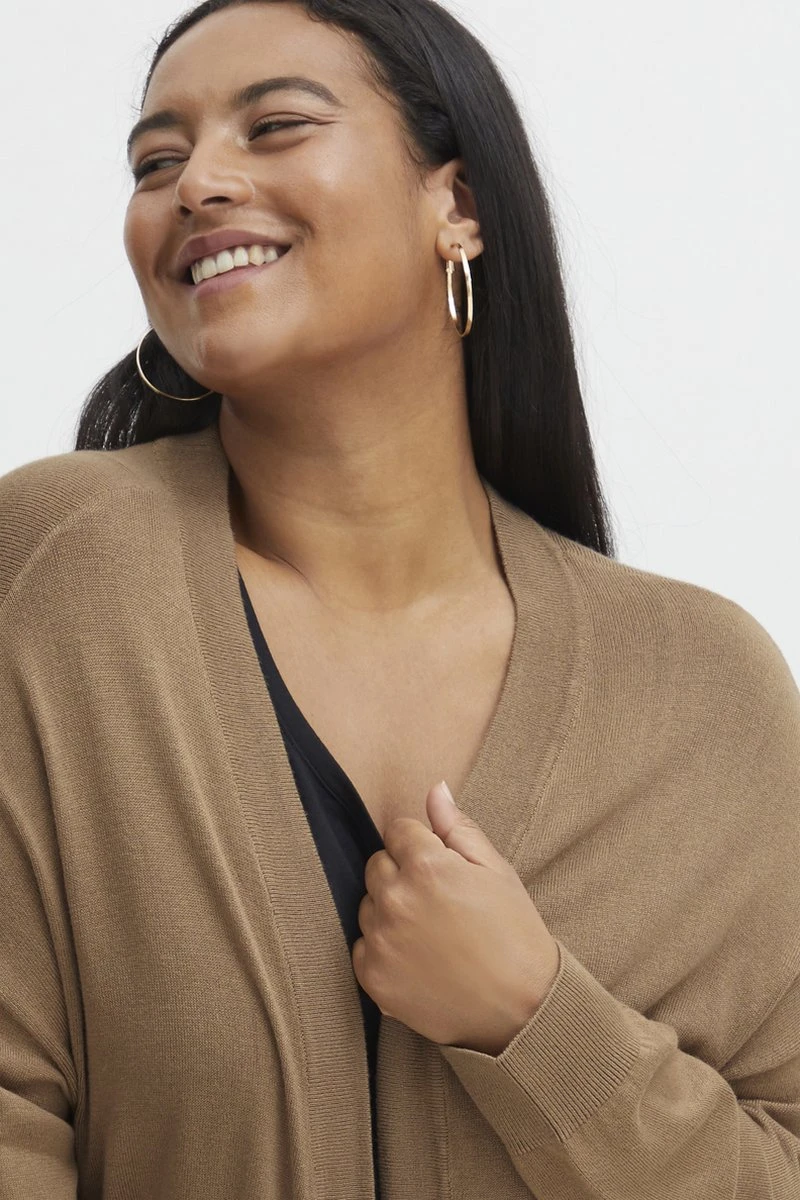 Fransa Plus FPBLUME CAR 1 Dames Vest - Maat 50/52 10 Fransa Plus FPBLUME CAR 1 Dames Vest - Maat 50/52 - Afbeelding 8