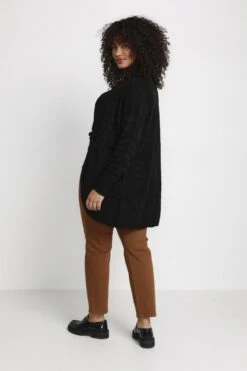 Kaffe Curve KCemana Knit Cardigan Dames Trui - Maat L -ONLY Winkel 800x1200 476