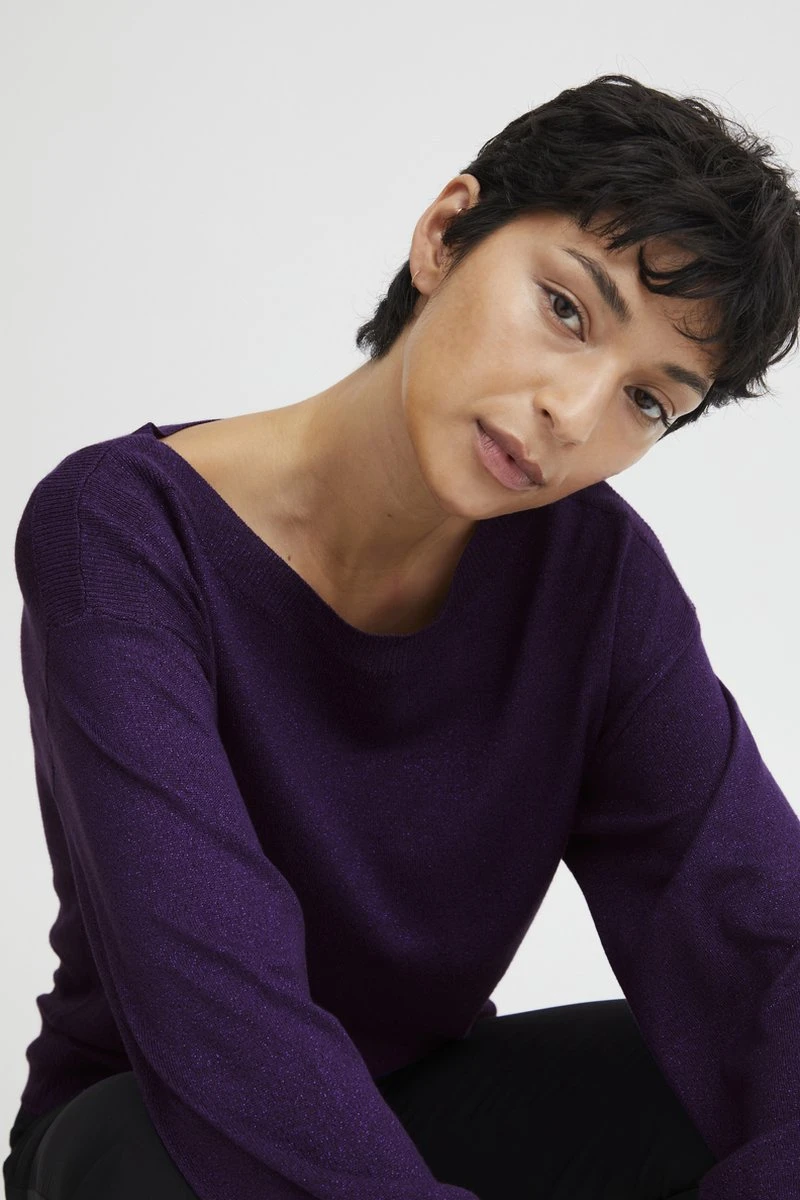 Ichi IHMOPAZ LS6 Dames Trui - Maat S 5 Ichi IHMOPAZ LS6 Dames Trui - Maat S - Afbeelding 3