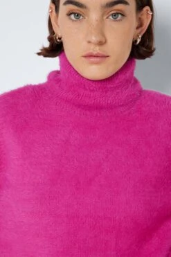 NOISY MAY NMLYNDSEY L/S Col KNIT Dames Trui - Maat M -ONLY Winkel 800x1200 525