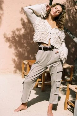 Isla Ibiza Bonita - Knitted Fringed Cardigan Besso - Bohemian - Ibiza - Boho - Franjes - Herfst - Nieuwe Collectie -ONLY Winkel 800x1200 539