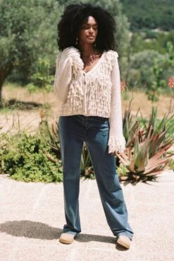 Isla Ibiza Bonita - Knitted Fringed Cardigan Besso - Bohemian - Ibiza - Boho - Franjes - Herfst - Nieuwe Collectie -ONLY Winkel 800x1200 540
