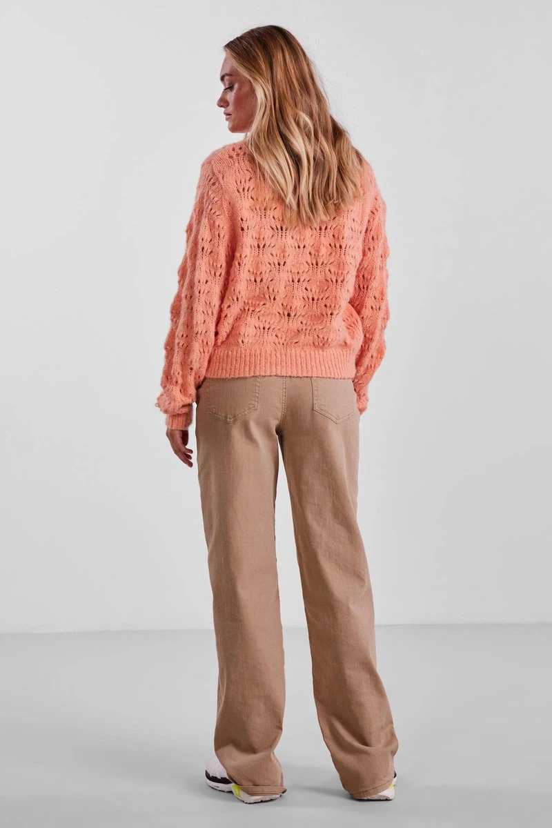 PIECES PCNANCY LS O-NECK KNIT PB BC Dames Trui - Maat S 7 PIECES PCNANCY LS O-NECK KNIT PB BC Dames Trui - Maat S - Afbeelding 5