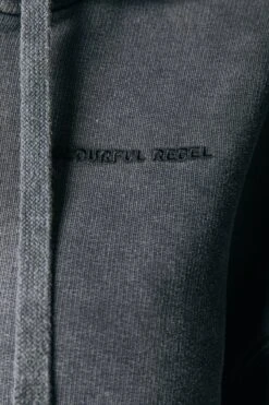 Colourful Rebel Art Eagle Hoodie Grijs Dames - Oversized Fit - Polyester - XS -ONLY Winkel 800x1200 583