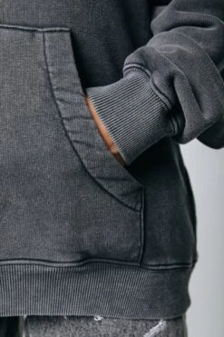 Colourful Rebel Art Eagle Hoodie Grijs Dames - Oversized Fit - Polyester - XS -ONLY Winkel 800x1200 584