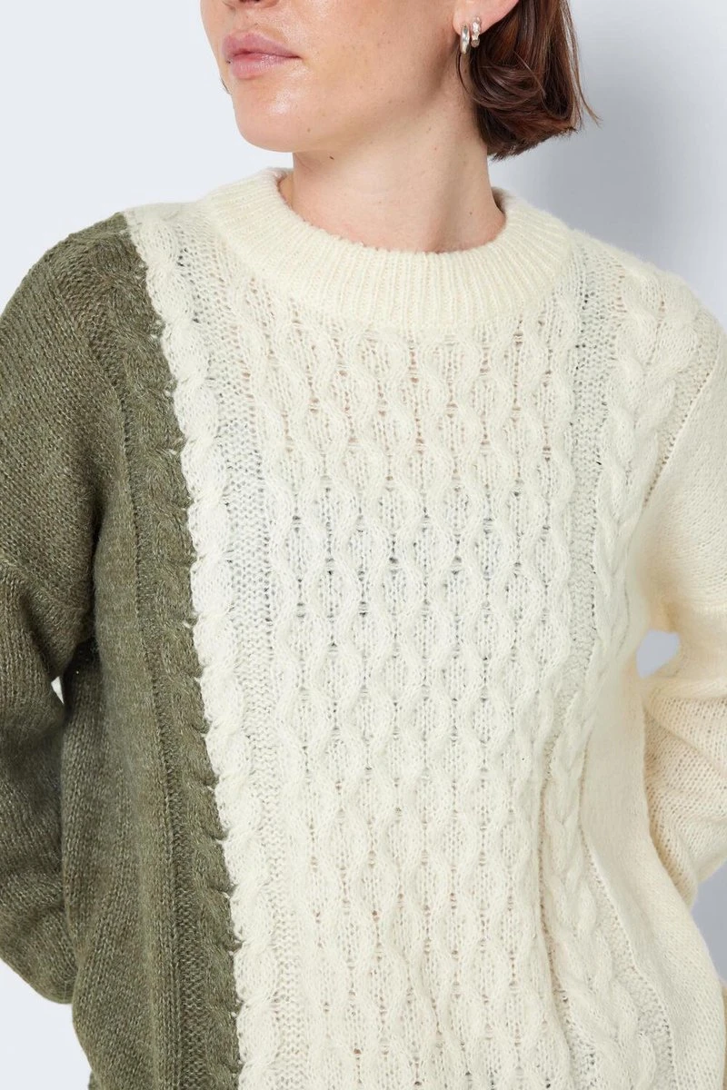 NOISY MAY NMDIEGO L/S O-NECK KNIT Dames Trui - Maat M 7 NOISY MAY NMDIEGO L/S O-NECK KNIT Dames Trui - Maat M - Afbeelding 5