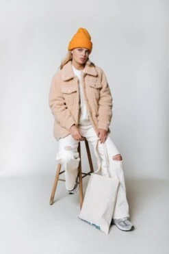 Colourful Rebel Vany Teddy Jacket - S