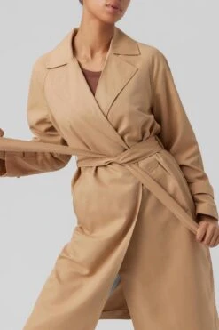 VERO MODA VMLOU LONG TRENCHCOAT NOOS Dames Trenchcoat - Maat S -ONLY Winkel 800x1200 71