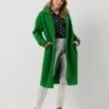 Ydence Coat Kirsty Jassen Dames - Winterjas - Groen - Maat XS