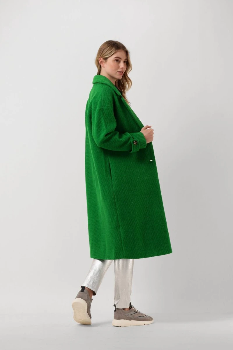 Ydence Coat Kirsty Jassen Dames - Winterjas - Groen - Maat XS 4 Ydence Coat Kirsty Jassen Dames - Winterjas - Groen - Maat XS - Afbeelding 2