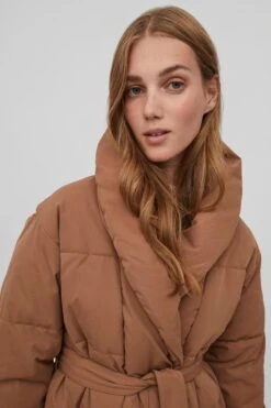 VILA VISULITANA L/S PADDED COAT/SU Dames Jas - Maat 40 -ONLY Winkel 800x1200 788