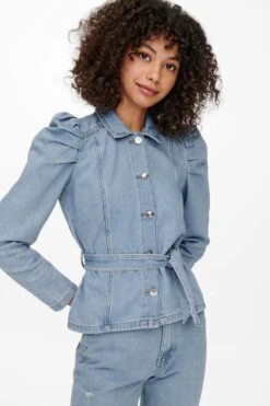 ONLY ONLJULES LIFE LS BELT DNM JACKET NAS Dames Jas - Maat S -ONLY Winkel 800x1200 829
