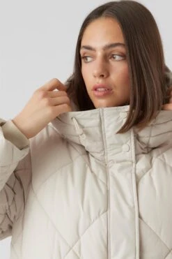 VERO MODA VMADELALOA LONG COAT GA BOOS Dames Jas - Maat XL -ONLY Winkel 800x1200 830