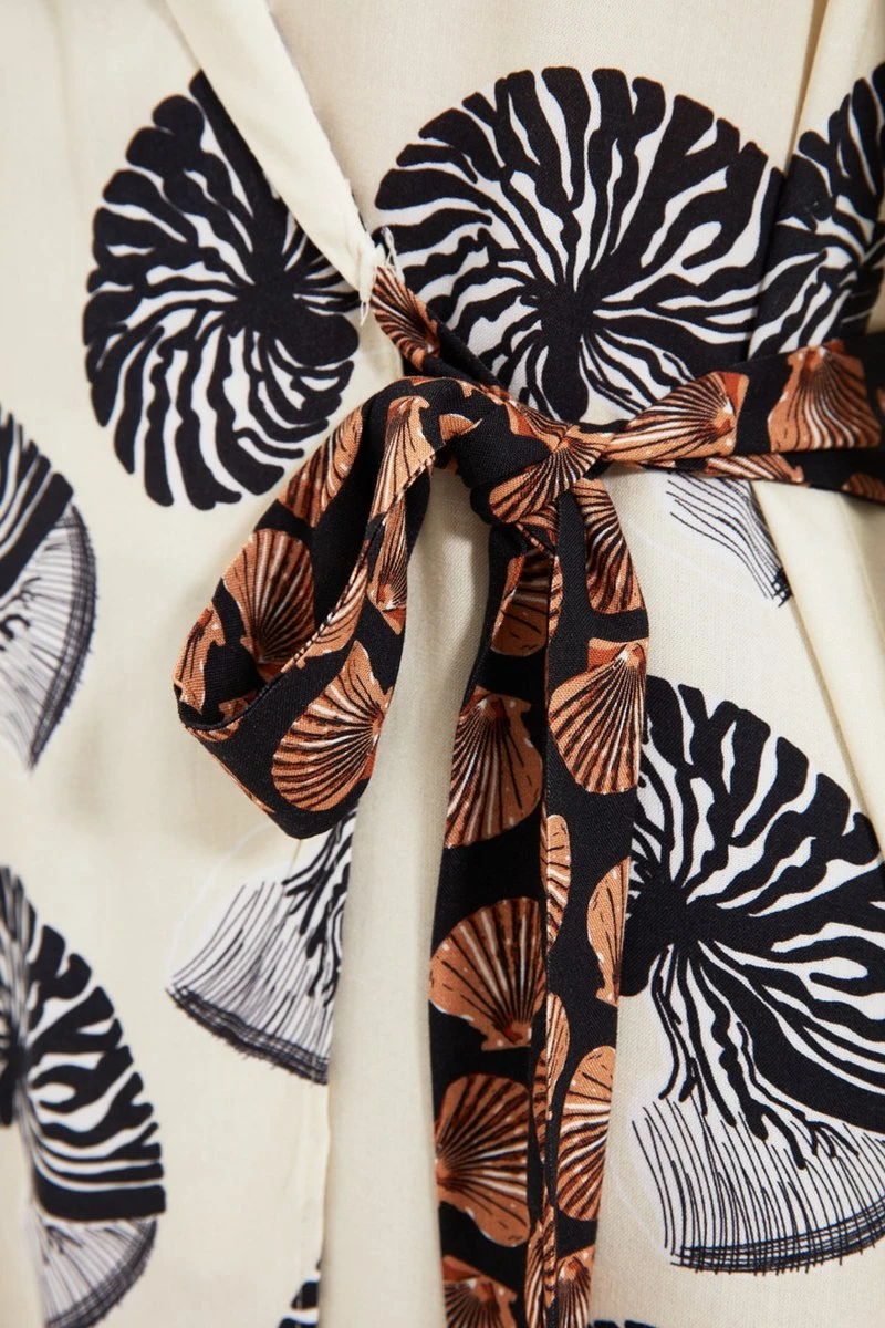 Trendyol Vrouwen Off-shoulder Basis Kimono & Kaftan 5 Trendyol Vrouwen Off-shoulder Basis Kimono & Kaftan - Afbeelding 3