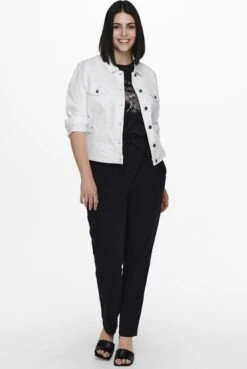 ONLY CARMAKOMA CARWESPA LS JACKET WHITE DNM Dames Jas - Maat 44 -ONLY Winkel 803x1200 1