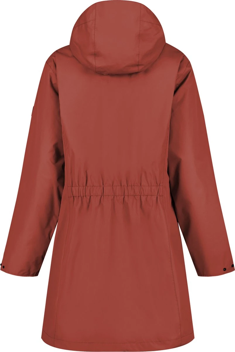 MGO Fire Jack - Regenjas Dames - Waterdichte Parka - Rood - Maat M 4 MGO Fire Jack - Regenjas Dames - Waterdichte Parka - Rood - Maat M - Afbeelding 2