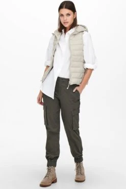 ONLY ONLNEWTAHOE HOOD WAISTCOAT OTW NOOS Dames Gilet - Maat XL -ONLY Winkel 804x1200 2