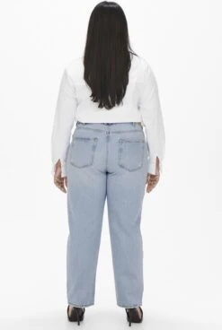 ONLY CARMAKOMA CARROBYN LIFE X HW ST L AK DS DOT LBD Dames Jeans - Maat 46/32 -ONLY Winkel 805x1200 23