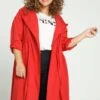 Paprika Lange, Lichte Trenchcoat Met Kap En Knopen -ONLY Winkel 805x1200 9