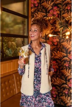 TwoDay Dames Teddy Gilet Wit - Maat L -ONLY Winkel 806x1200 10