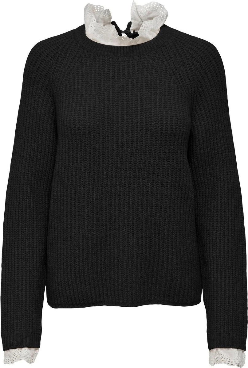 ONLY ONLCILA L/S MIX HIGHNECK PULLOVER CC KNT Dames Trui - Maat S 3 ONLY ONLCILA L/S MIX HIGHNECK PULLOVER CC KNT Dames Trui - Maat S