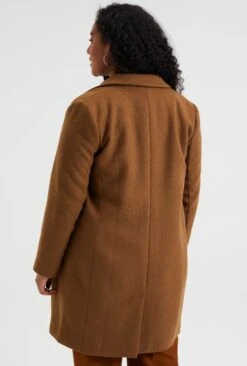 WE Fashion Dames Wolmix Jas - Curve 13 WE Fashion Dames Wolmix Jas - Curve -ONLY Winkel 809x1200 13