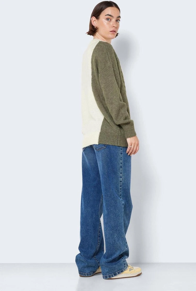 NOISY MAY NMDIEGO L/S O-NECK KNIT Dames Trui - Maat M 5 NOISY MAY NMDIEGO L/S O-NECK KNIT Dames Trui - Maat M - Afbeelding 3