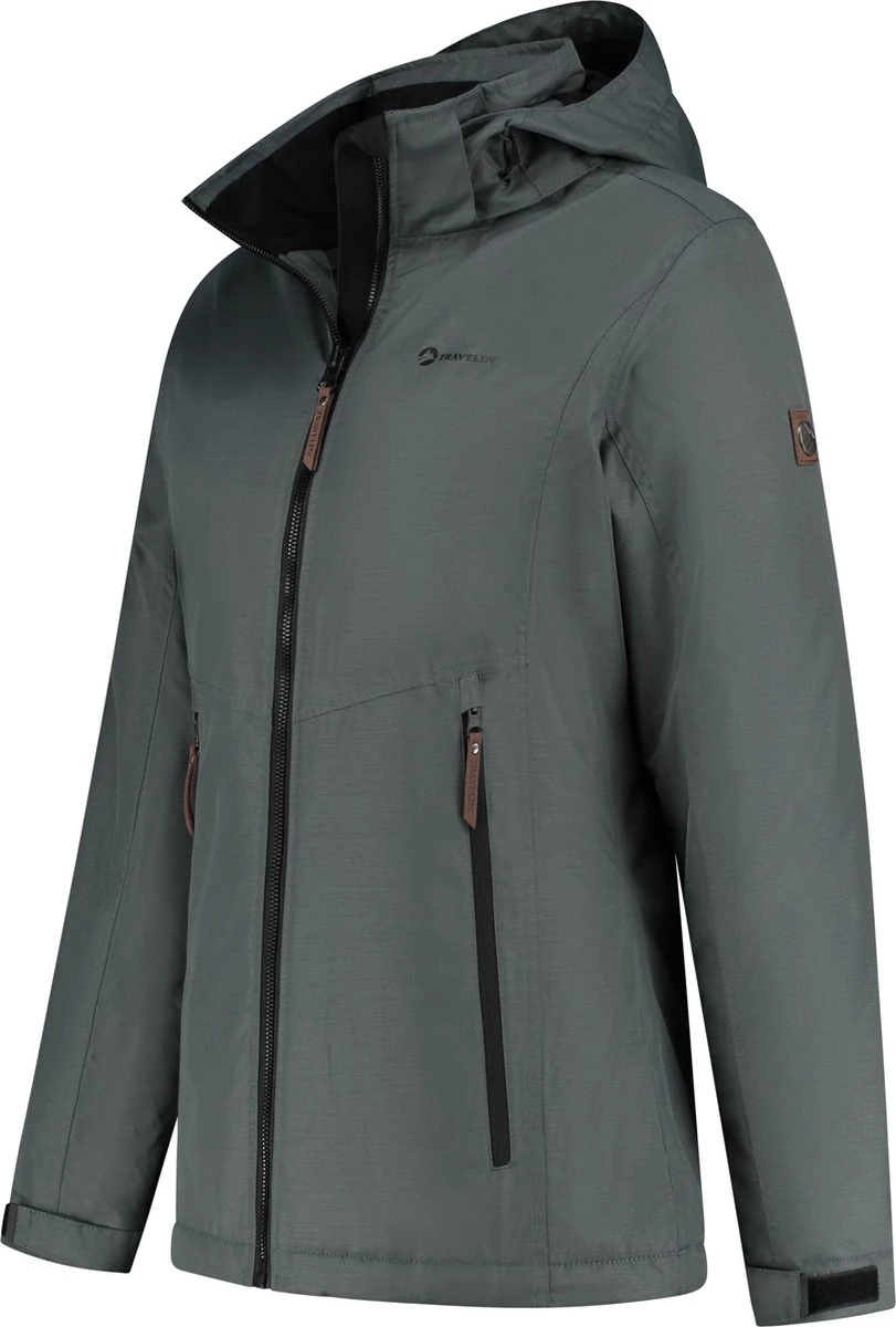 Travelin' Jack Live Waterdichte Damesjas - Grijs - Maat 36 8 Travelin' Jack Live Waterdichte Damesjas - Grijs - Maat 36 - Afbeelding 6